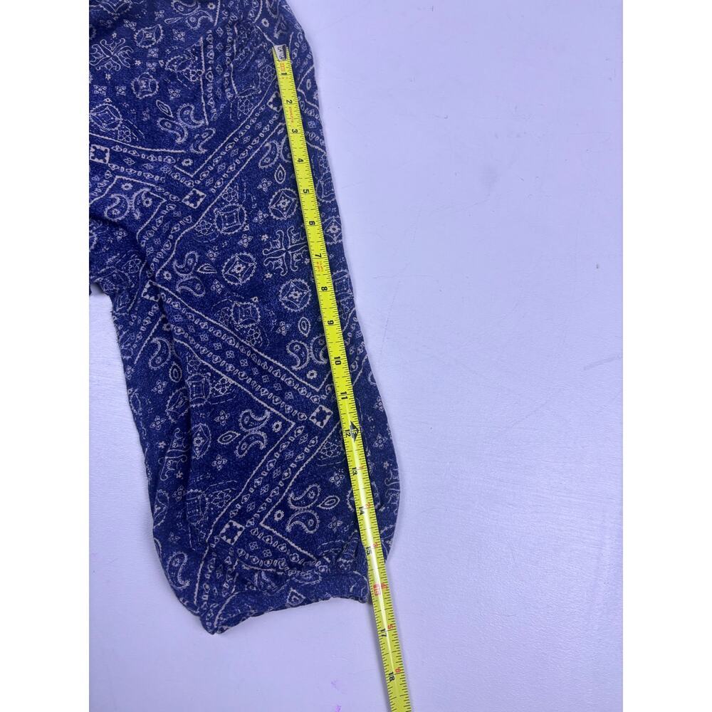 Lucky Brand Long Sleeve Tunic Top Women’s 2X Bohemian Bandana Print - Picture 8 of 8